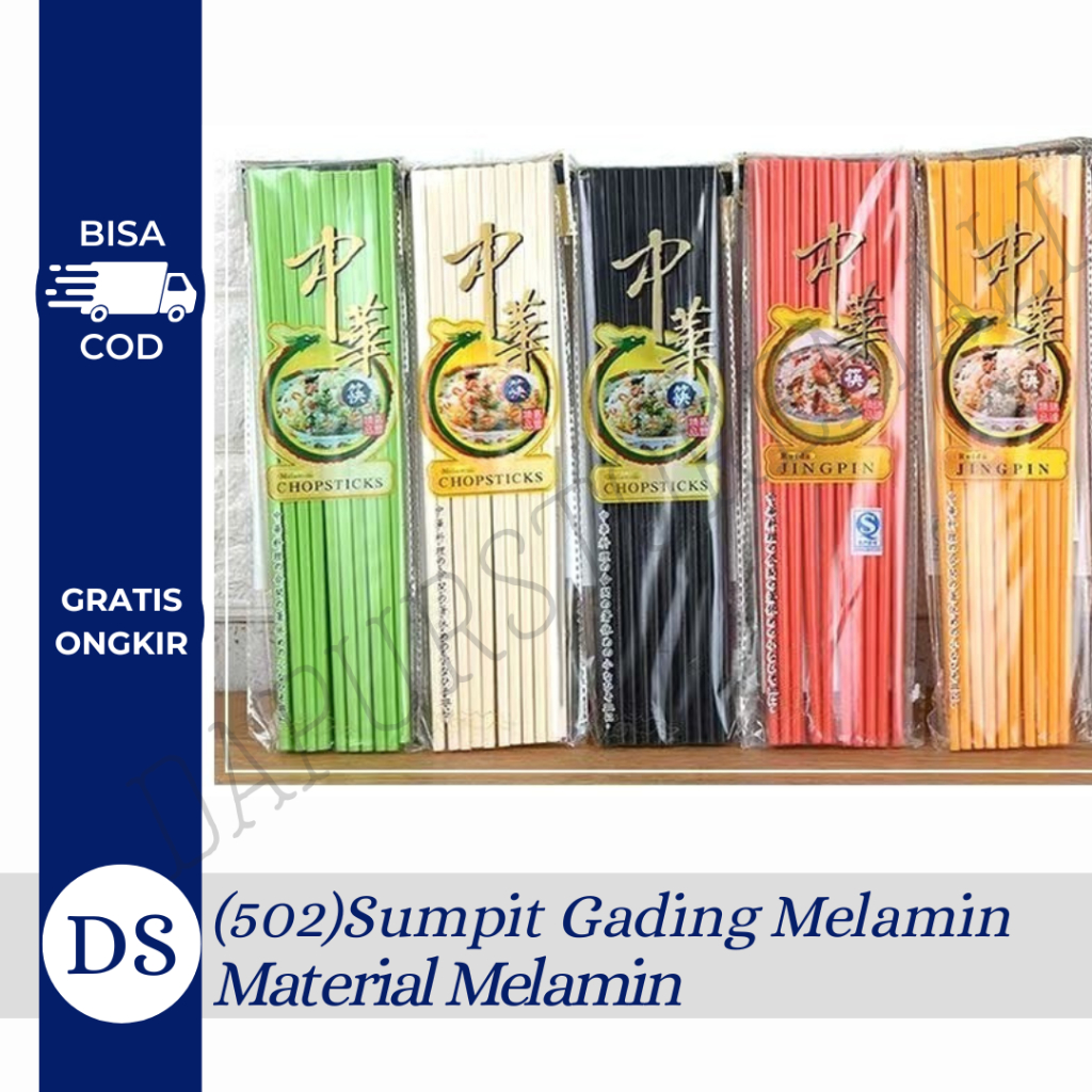(502) SUMPIT GADING MELAMIN - SUMPIT MIE - SUMPIT WARNA 24 CM/SUMPIT MELAMIN