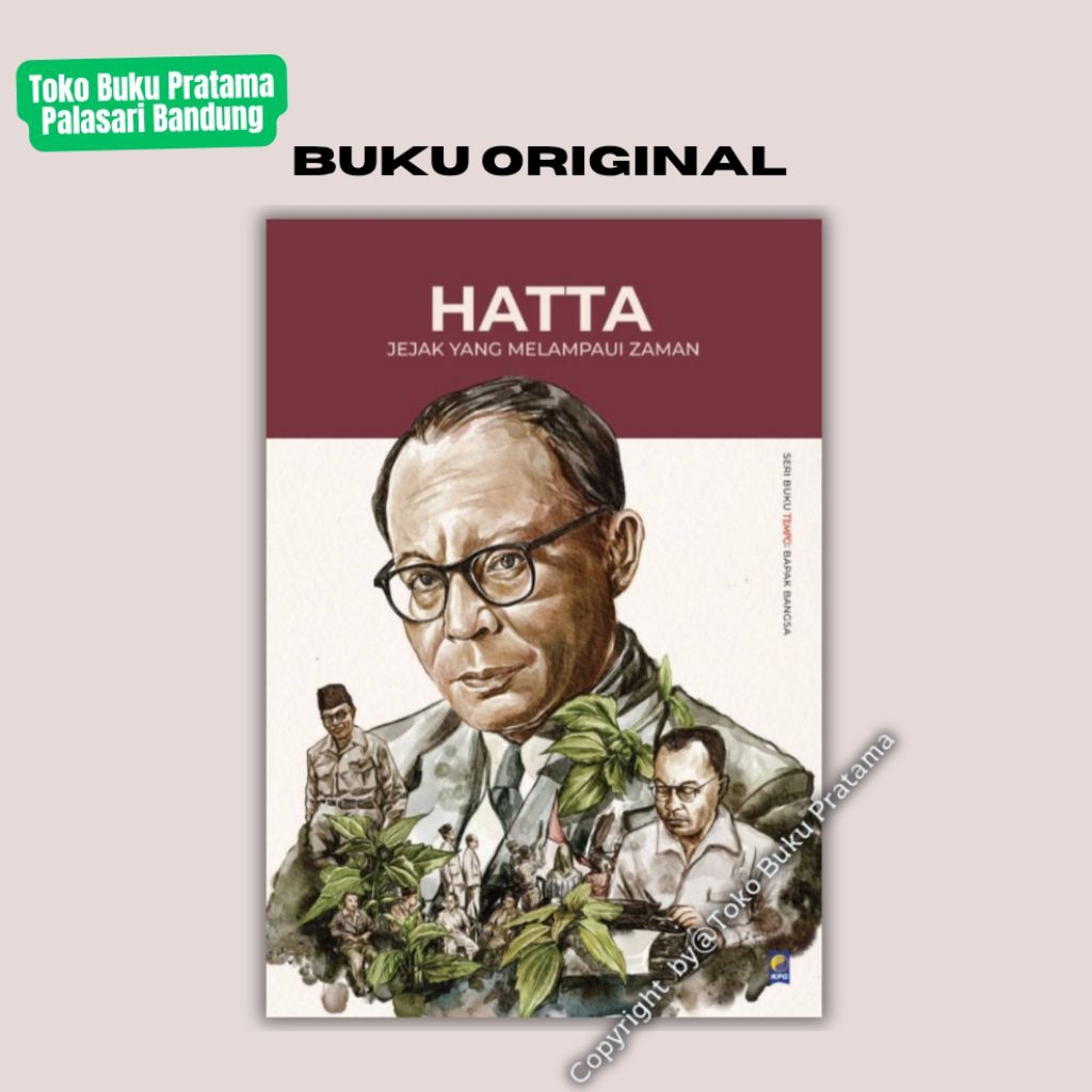 Buku Hatta - Jejak Yang Melampaui Zaman - ORI