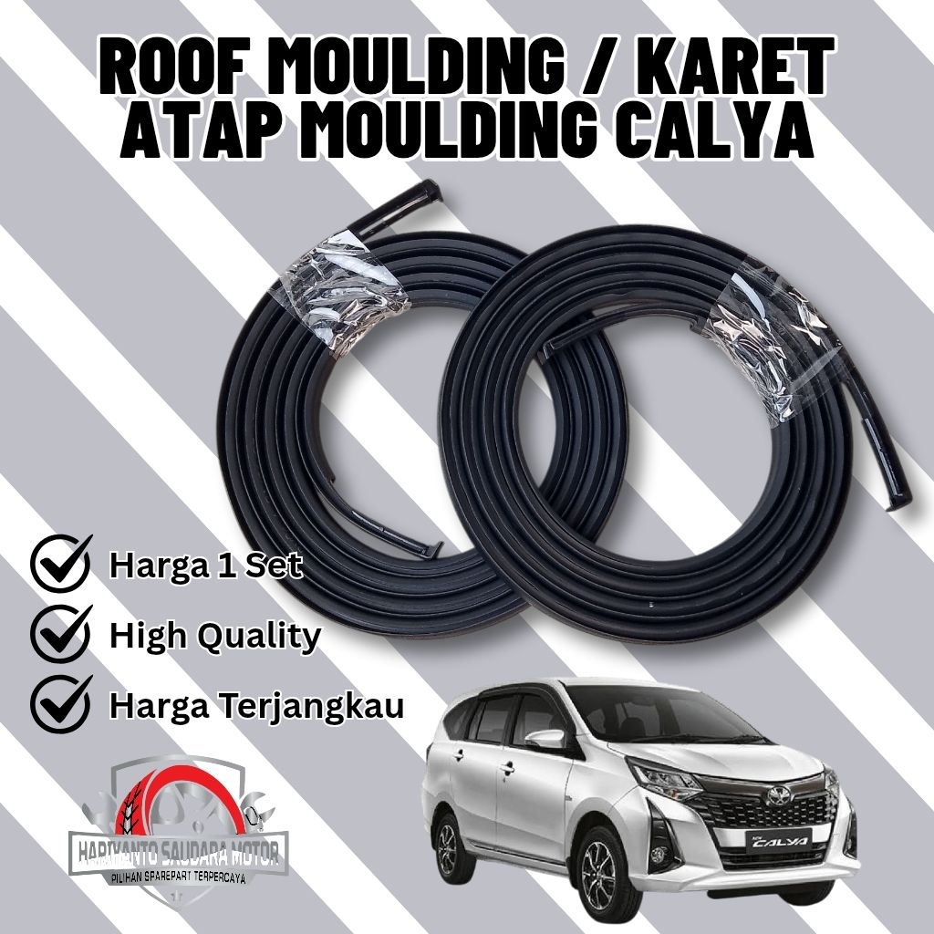 Moulding Roof Karet Atap Calya Sigra