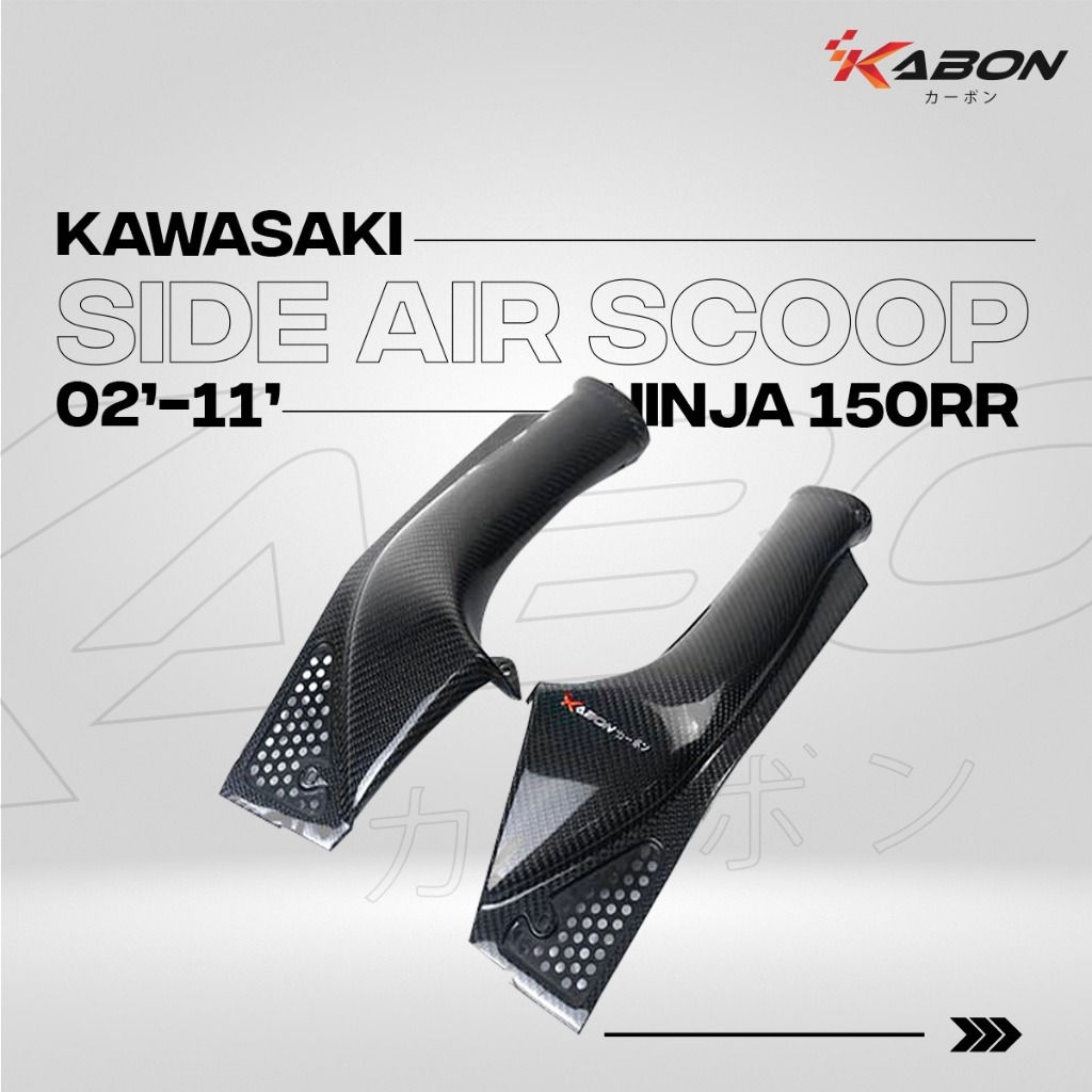 KABON Kawasaki Ninja 150RR Airscoop + Part Ori