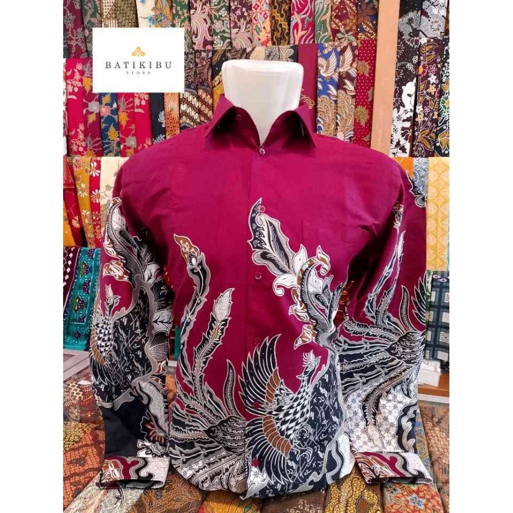 Kemeja Batik Pria Dewasa Alisan Slim Fit Terbaru