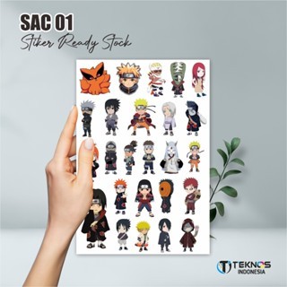

[10PCS] STIKER VINYL KARAKTER BERWARNA - STIKER SAC 01 READY STOCK