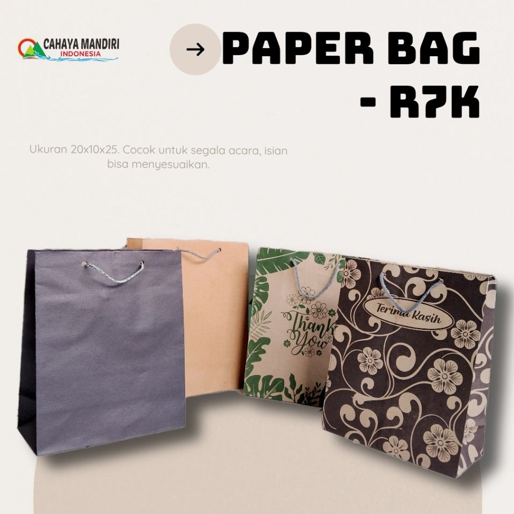 

PAPERBAG HAJATAN R7K (size / 20x10x25) TAS HAJATAN | TAS SOVENIR dan BINGKISAN