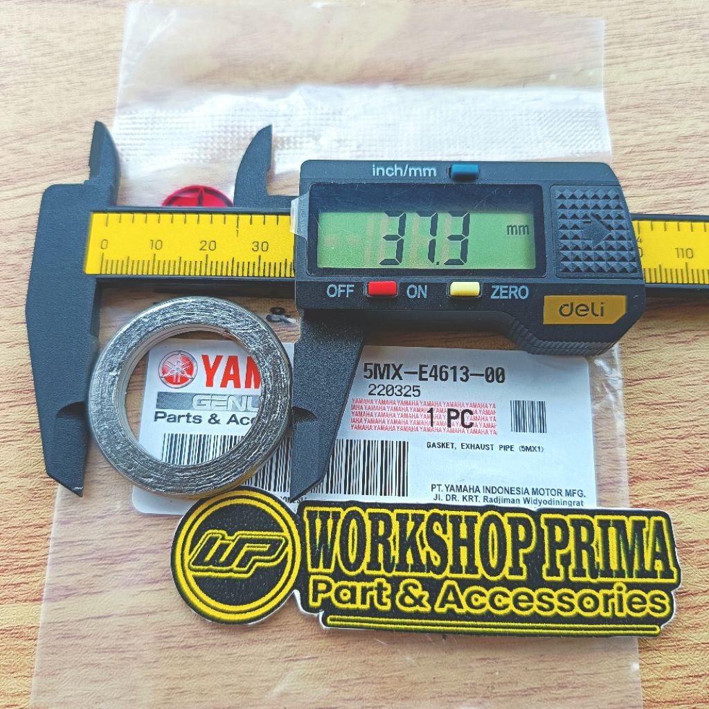 paking 5MX gasket leher leheran kenalpot knalpot Nuvo Nouvo Lele Nouvo Z Ori Ygp