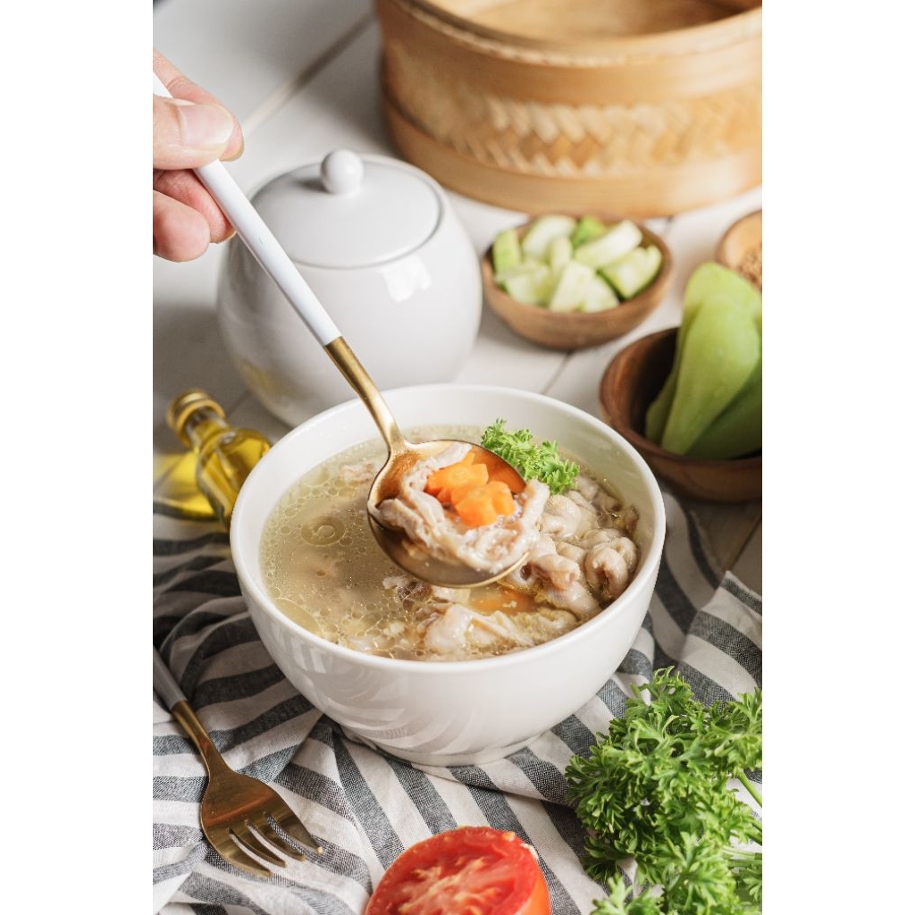 

Sop Ceker Tanpa Tulang | Nutriti