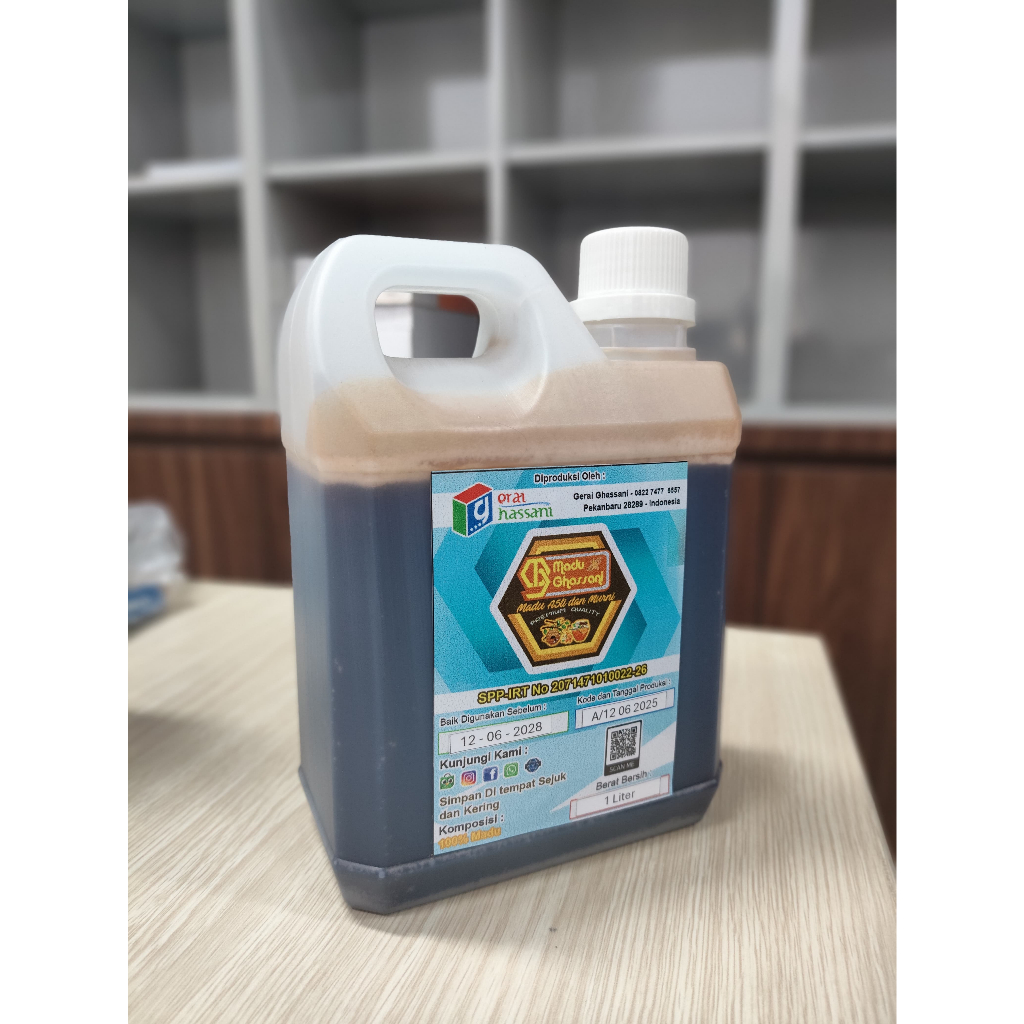 

Madu Ghassani 1 Liter - 100% Murni