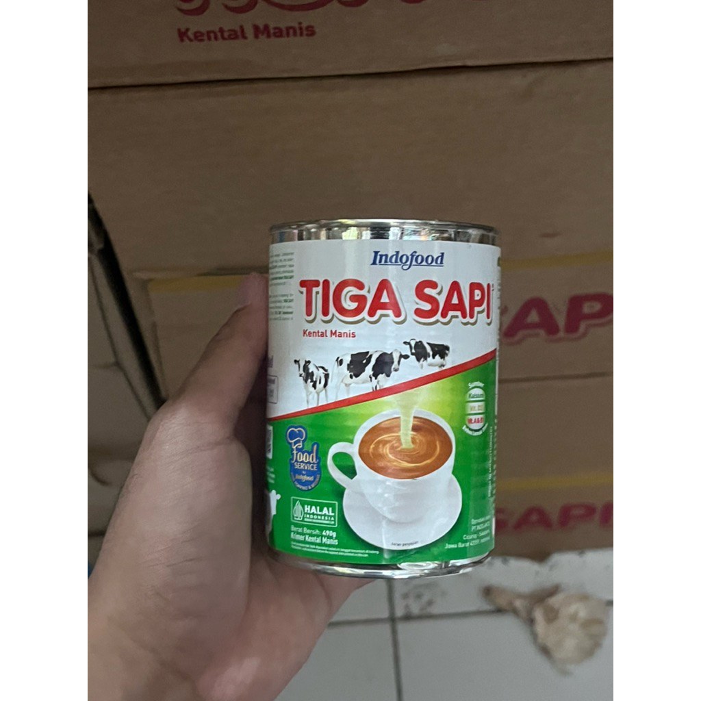 

tiga sapi kaleng