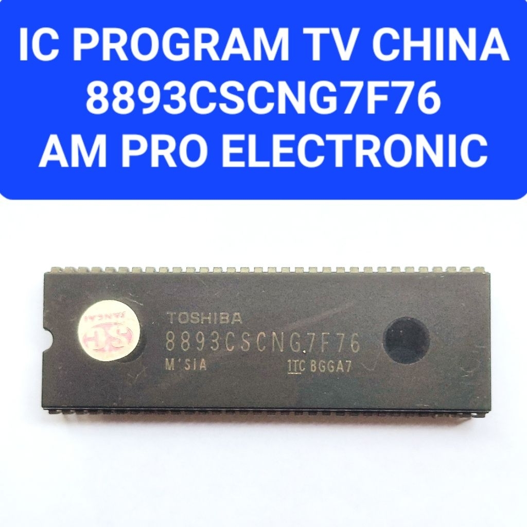 8893CSCNG7F76 IC CHROMA 8893 NORMAL ORIGINAL IC PROGRAM 8893 CABUTAN