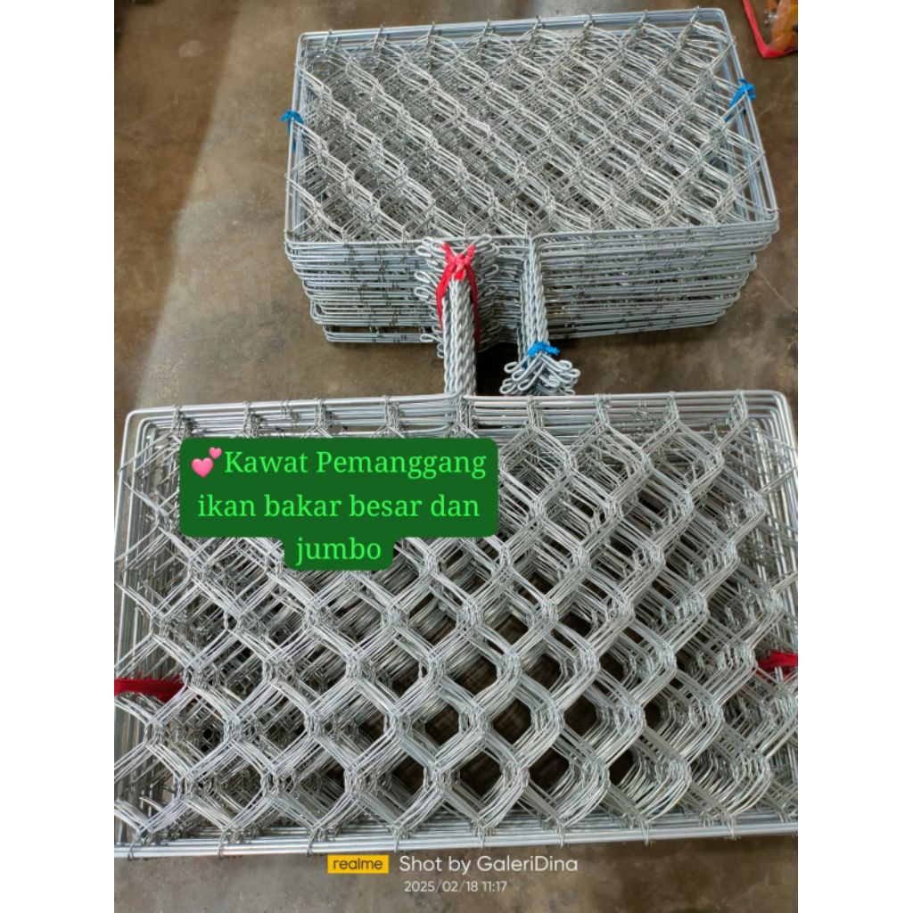 kawat pemanggang ikan