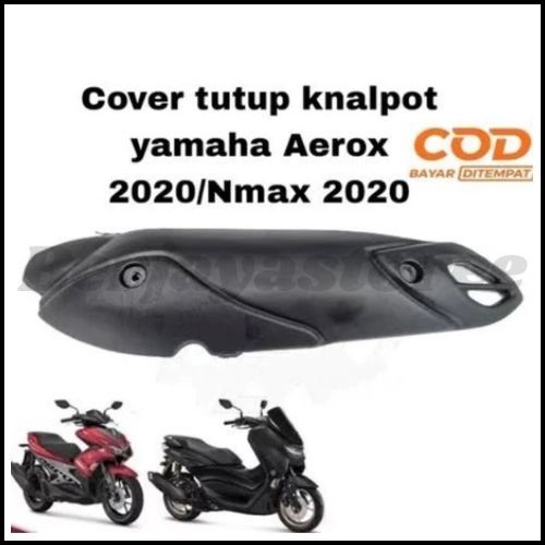 Cover Knalpot / Tameng Knalpot Nmax Abs Connected/Aerox 155 Abs Connected 2020 Accesories Motor