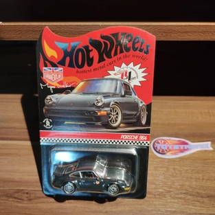 HOT WHEELS PORSCHE RLC MAGNUS WALKER 964 PORSCH HOT RED LIMITED EDITION
