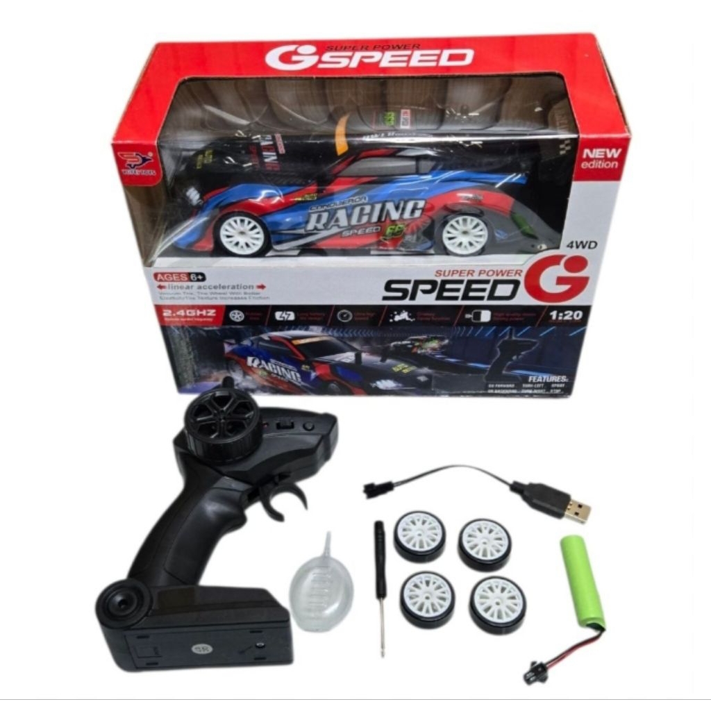 DRIFT RACING CAR/ SUPER POWER SPEED/ RC MOBIL