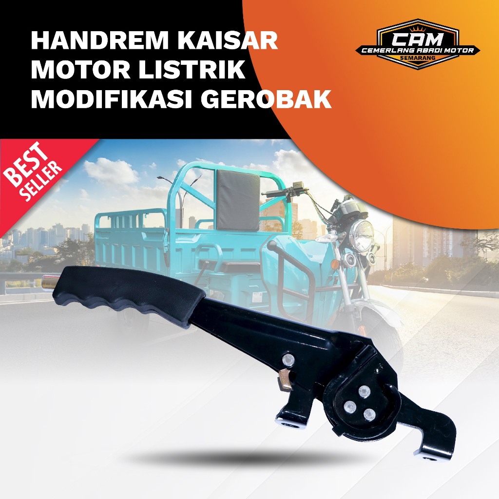 Hand Rem Tangan Motor Listrik Roda 3 Kaisar Modifikasi Motor Roda 3 Handbrake