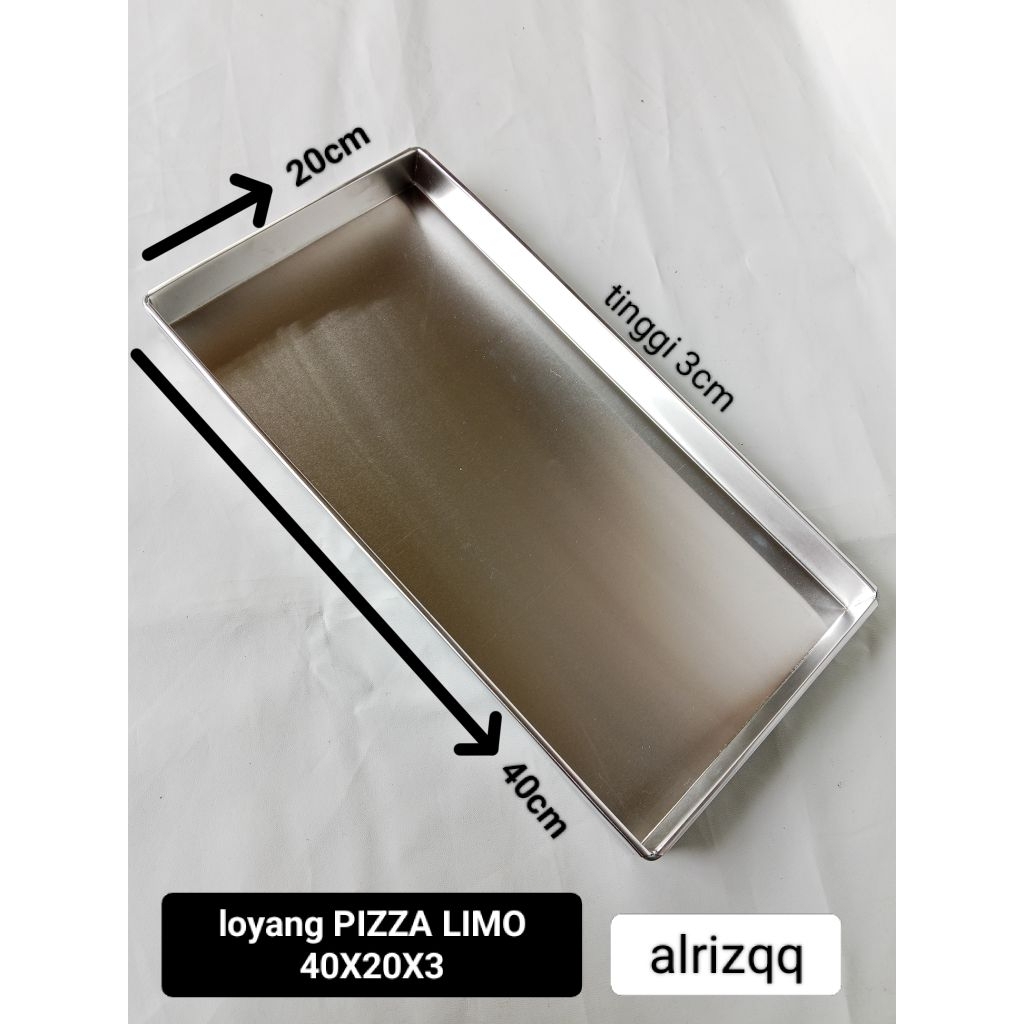 Loyang PIZZA LIMO 40x20x3