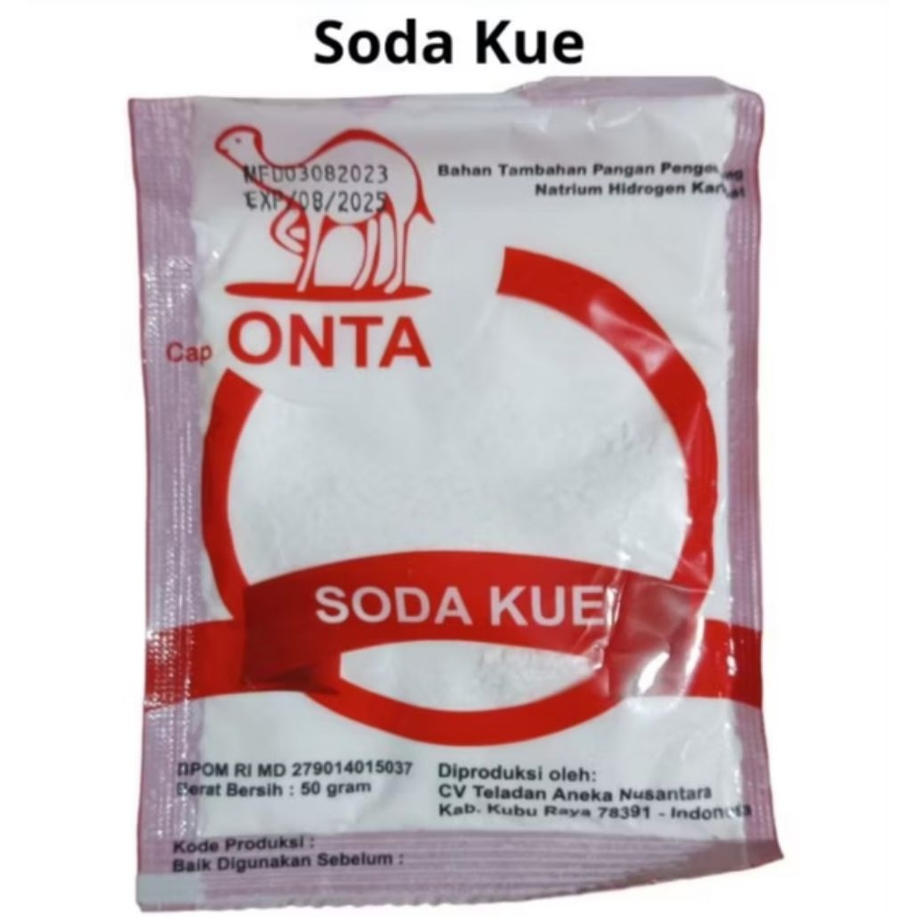 

Onta soda kue Bicarbonate baking powder baking soda