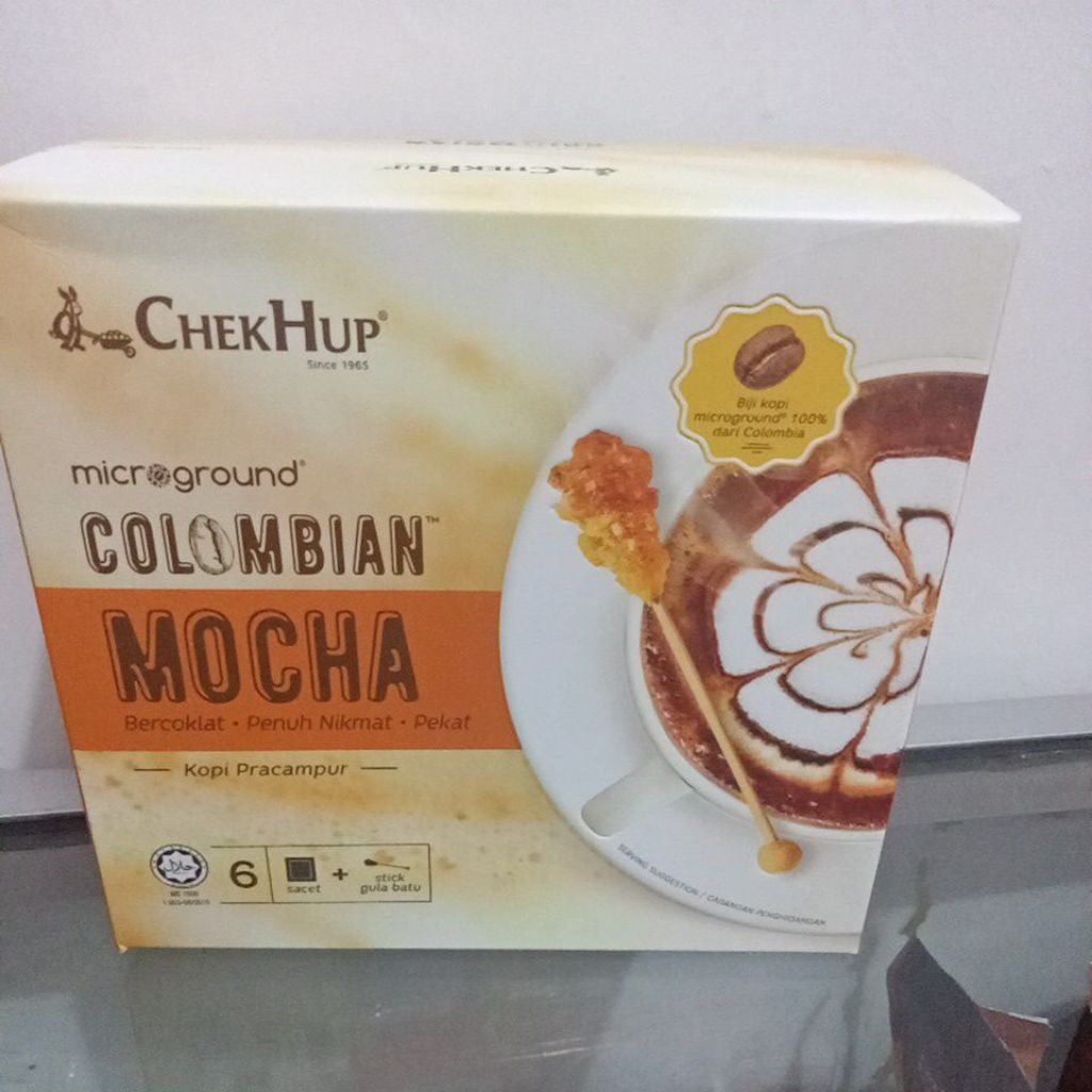 

CHEKHUP MICROGROUND COLUMBIAN MOCHA SACHET 23GRAM