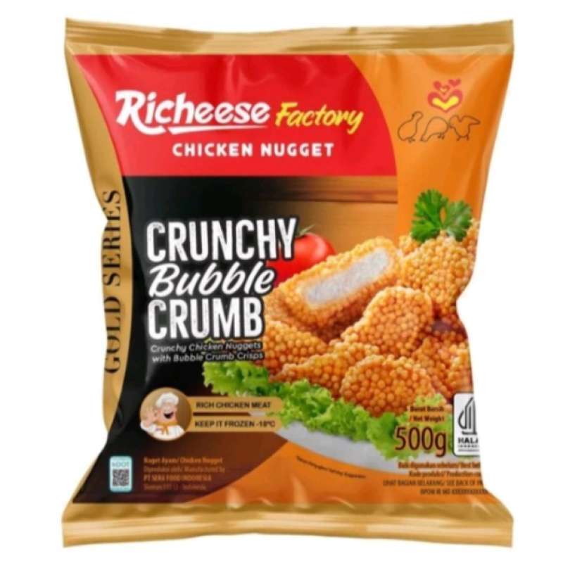 

Richeese Factory Nugget Crunchy Bubble Crumb 500g