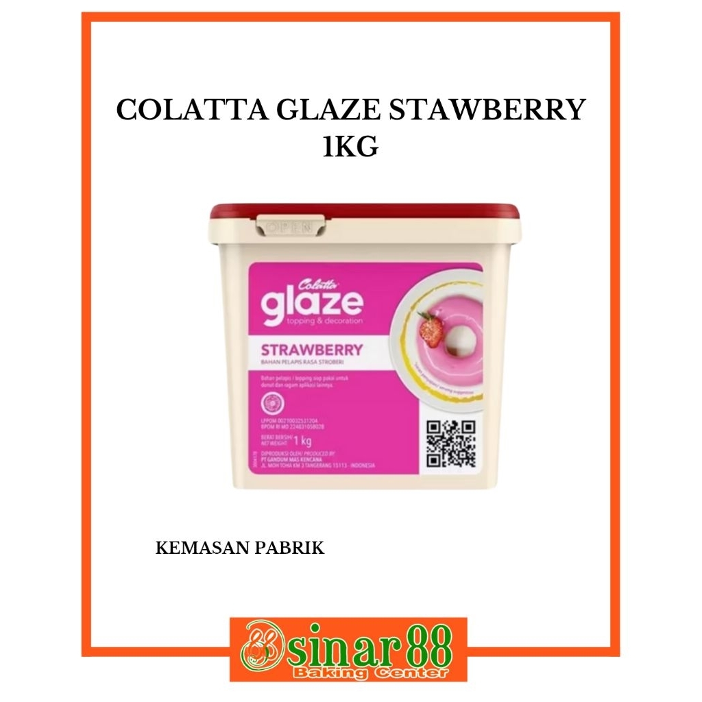 

Colatta Glaze Strawberry 1kg