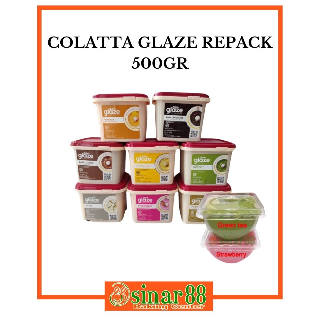 

Colatta Glaze Topping Donat Cair 500gr