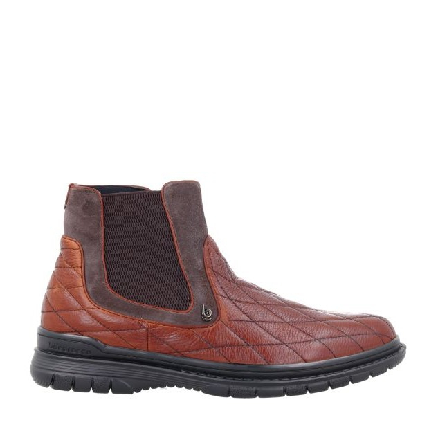 Bocorocco U. Lorenzo 09 Tan Scuro - Sepatu Boot Pria Leather Kulit - Halal & Nyaman