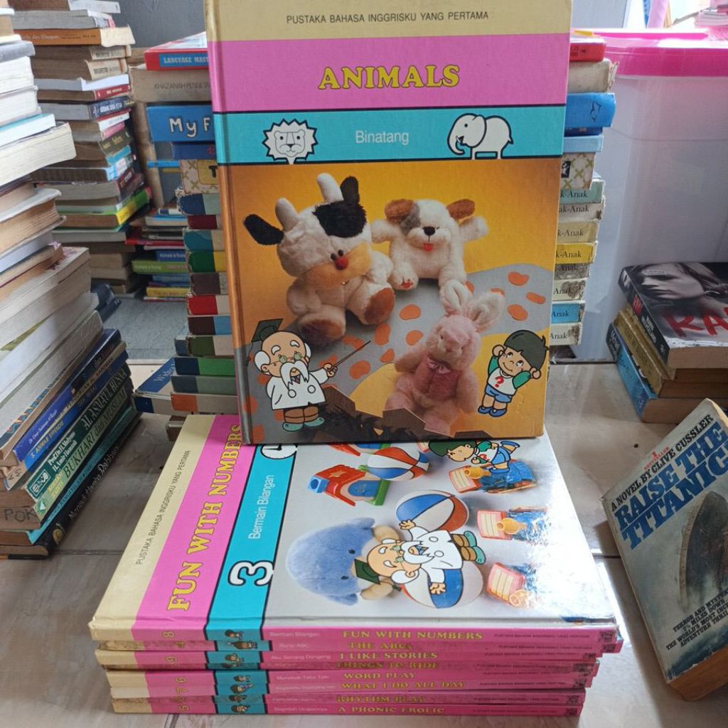 Buku Pengetahuan Anak Pustaka Bahasa Inggrisku yang Pertama Series