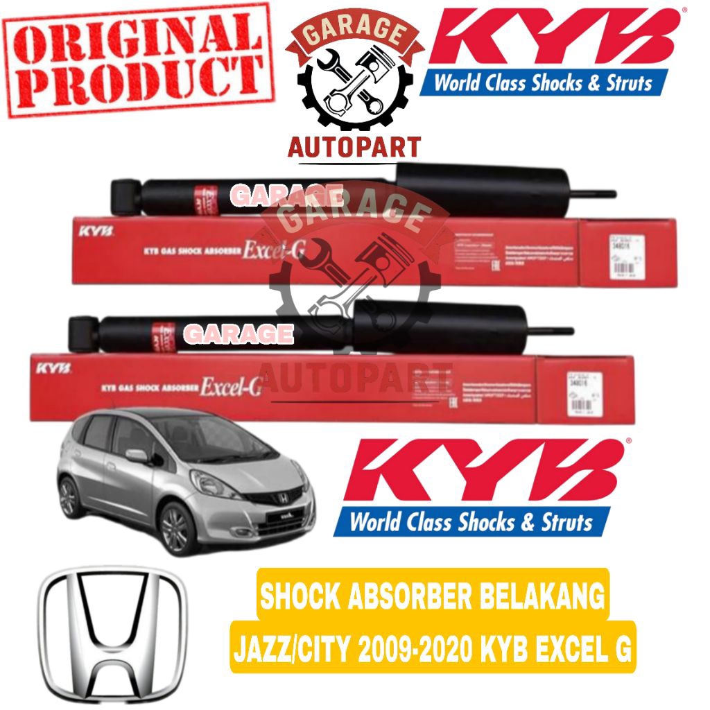SHOCKBREAKER BELAKANG HONDA JAZZ JAZZ RS GE8 ORIGINAL KYB EXCEL G