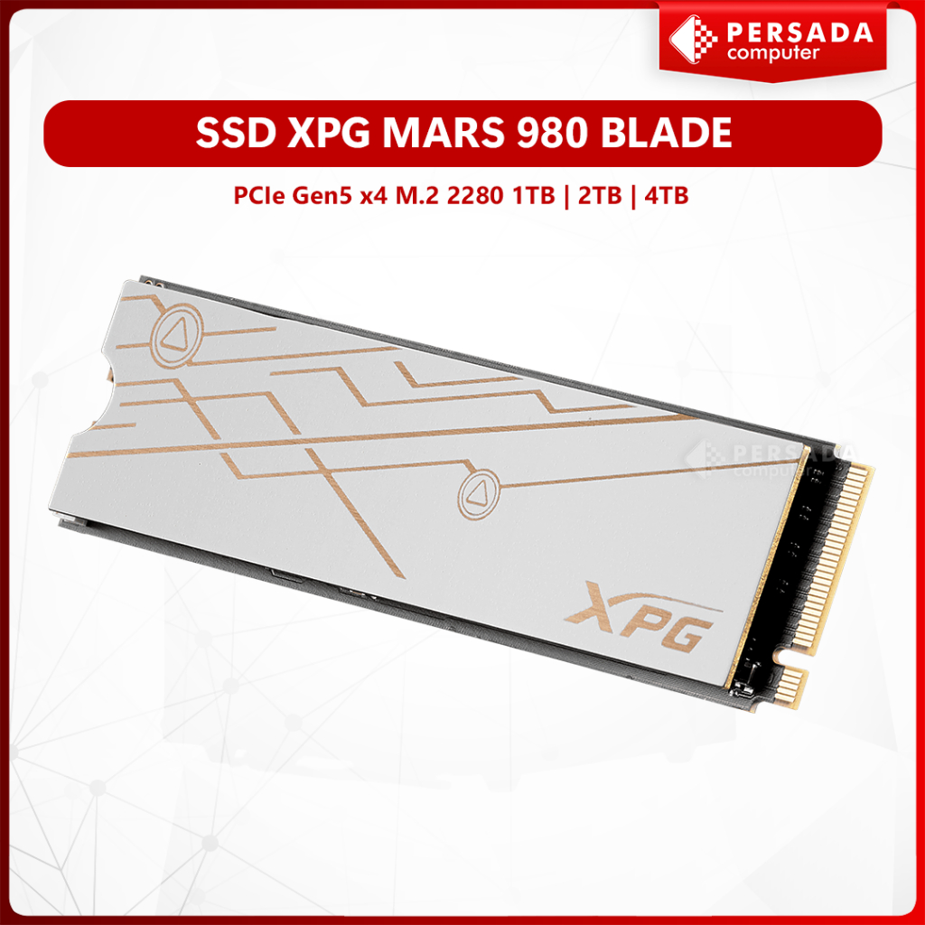 SSD ADATA XPG MARS 980 BLADE 1TB | 2TB | 4TB M.2 2280 NVMe PCIe Gen5x4