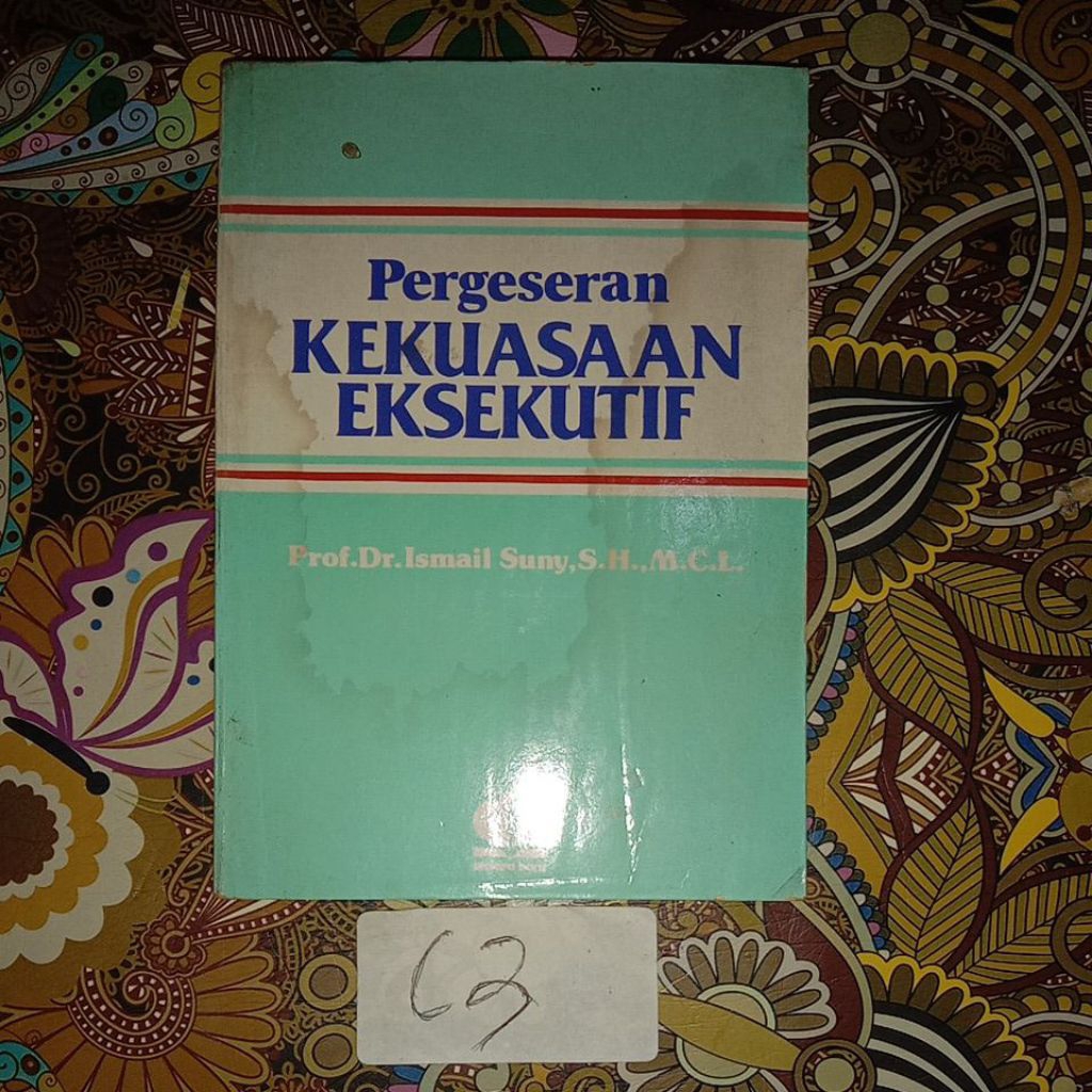 BUKU PERGESERAN KEKUASAAN EKSEKUTIF