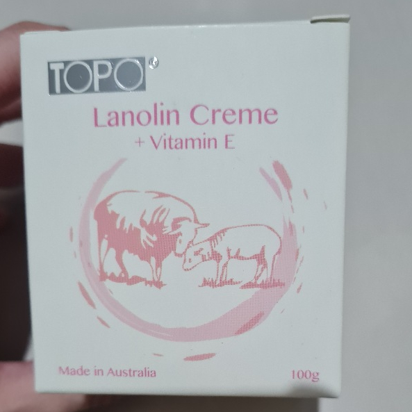Topo Lanolin Cream + Vitamin E (ORIGINAL AUSTRALIA IMPORTED)