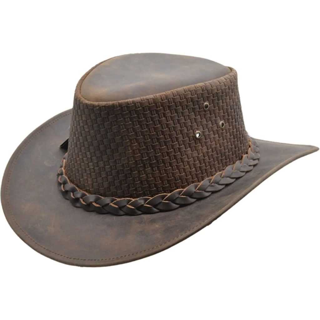 Topi koboy kulit sapi asli garut - Topi koboy kulit sulam