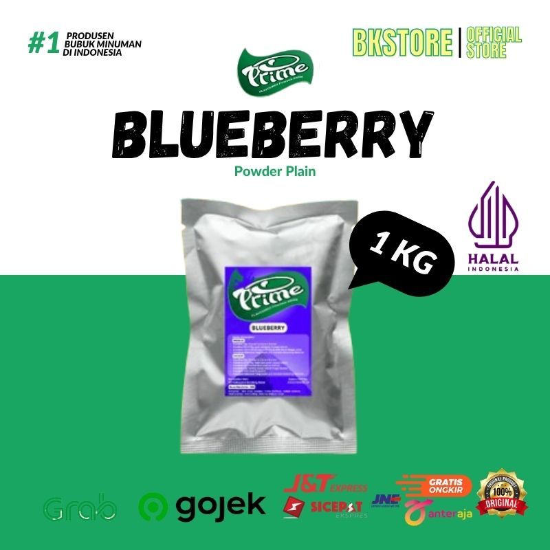 

Powder Prime Drink Rasas Blueberry - Sugar-Free Beverage Powder 1 kg