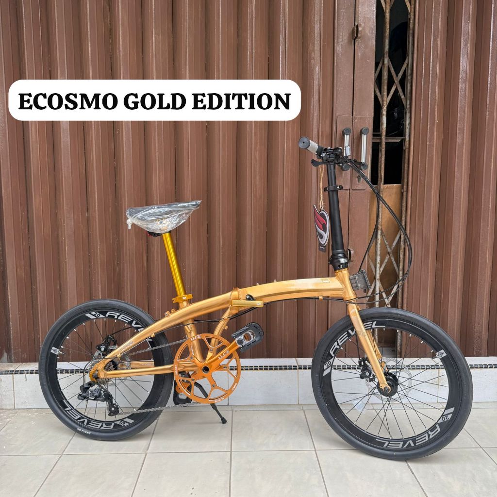 (BATAM) Sepeda Lipat 20 451 Element Ecosmo GOLD Edition Build