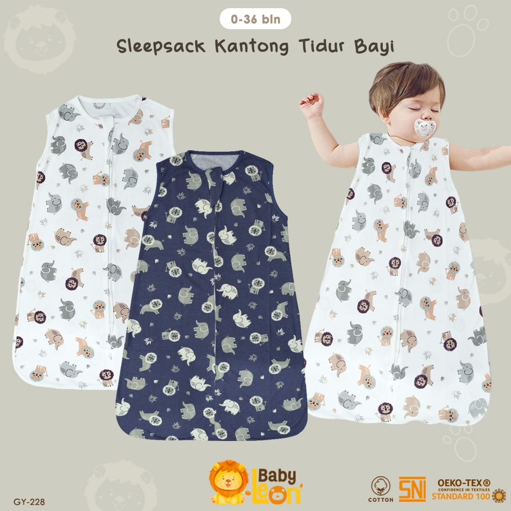 BABY LEON Sleep Sack Bayi Selimut Bayi Selimut Bayi Newborn Kantong Tidur Selimut Bayi Lembut GY-228