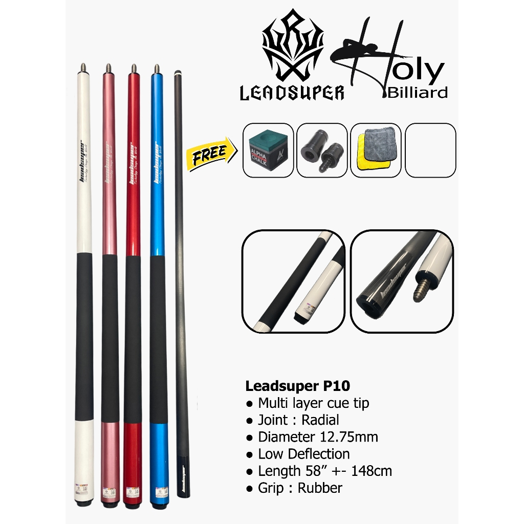 Stik Billiard Leadsuper P10 / Stik LEADSUPER / Stik Carbon Leadsuper / Stik Leadsuper Carbon P10