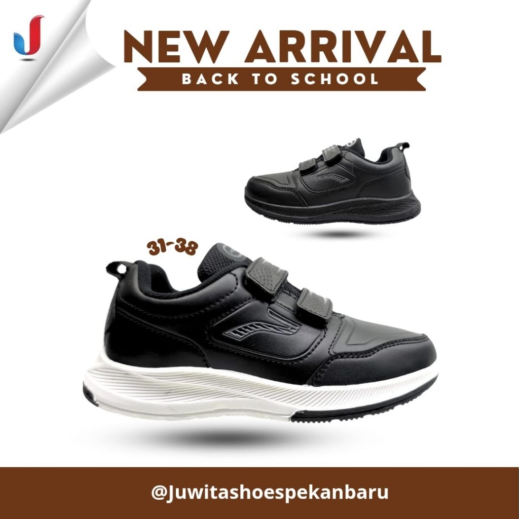 HOMYPED Genius 05 sepatu sekolah anak terbaru cewek cowok unisex