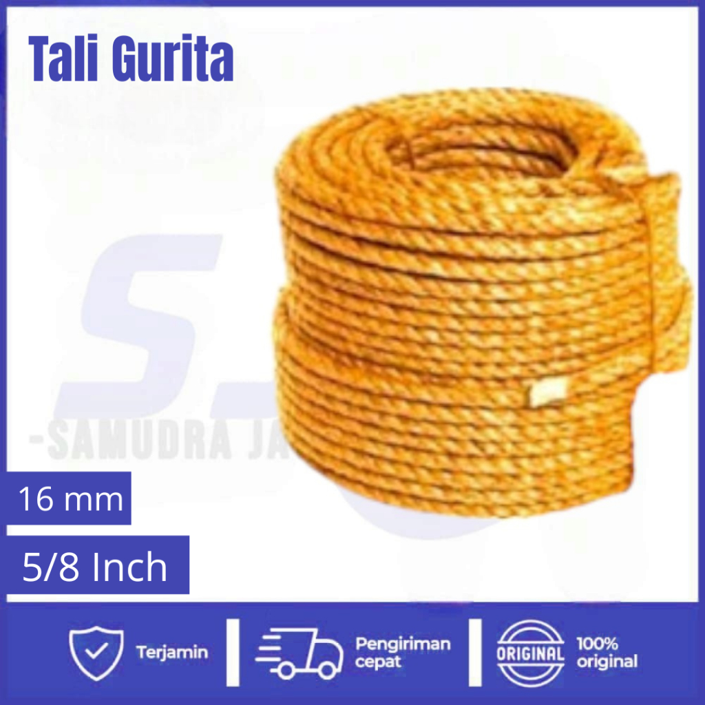 

Tali Tambang Manila Rope 16 mm Serat Abacca