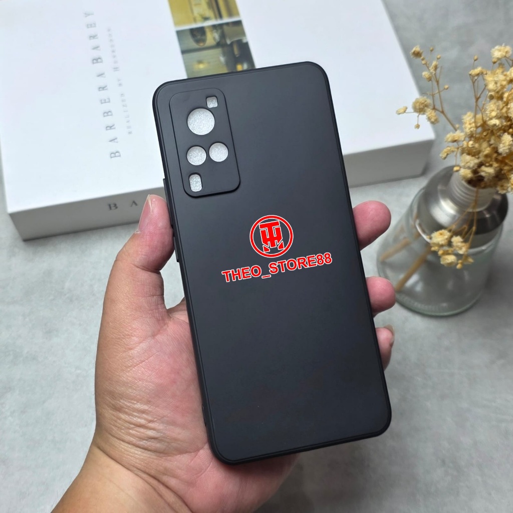 VIVO X60 CASE MACARON BLACK SOFT CASE BLACK PREMIUN VIVO X60