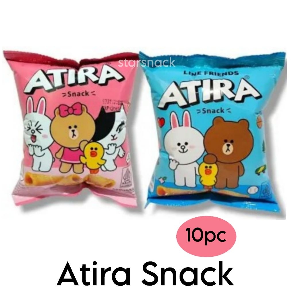 

Atira Line Baby Shark Snack Balado isi 10 bj/pak
