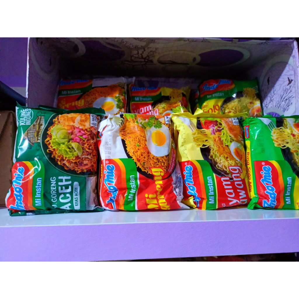 

indomie goreng dan kuah