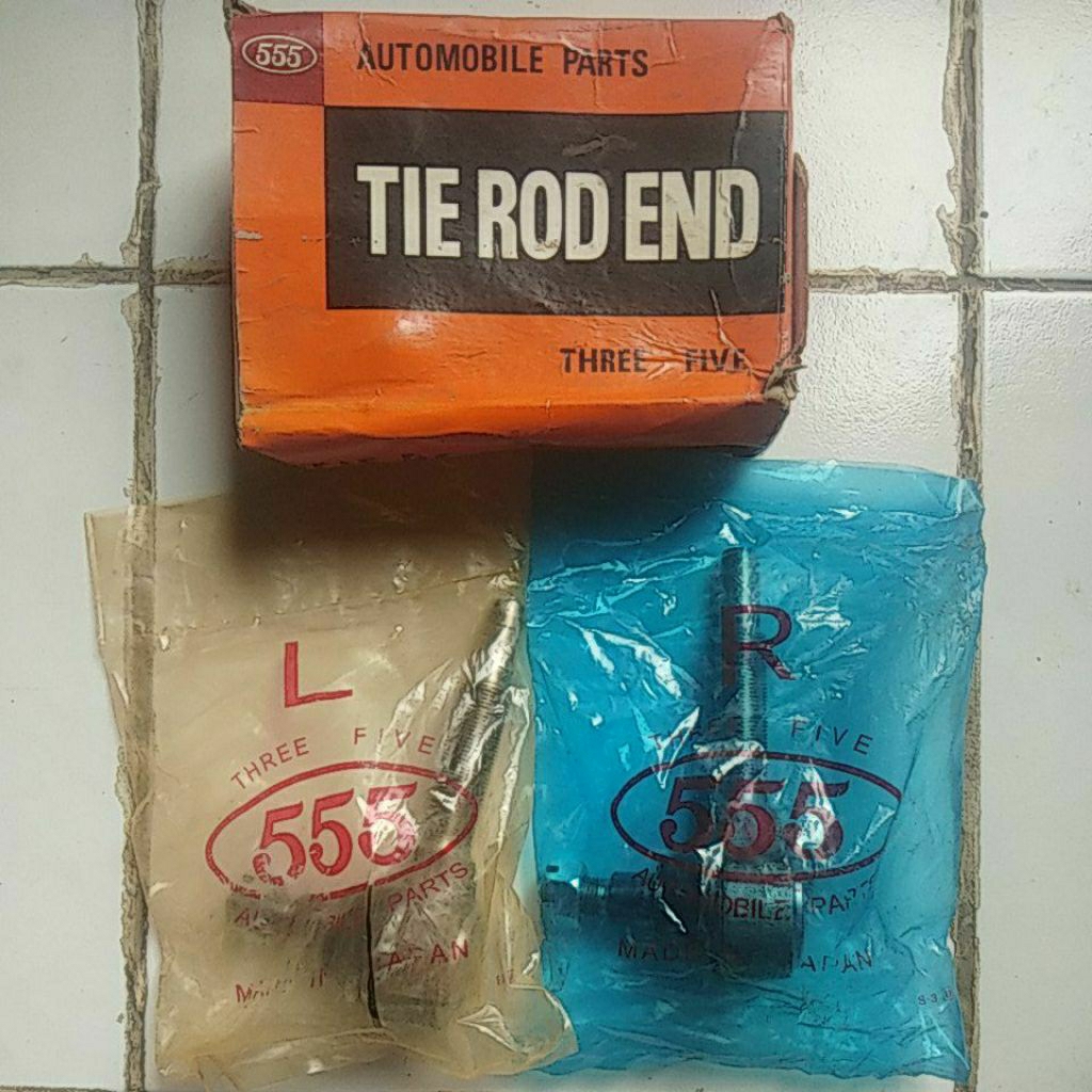 Tie Rod End PS125 Canter 555 Asli Japan ( 1 Set ) Kanan Kiri
