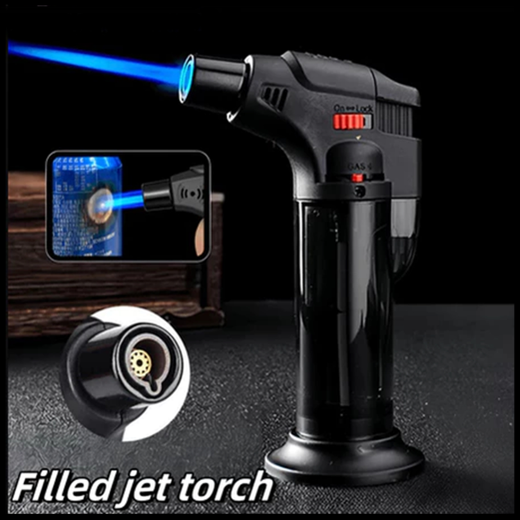 Korek Api Jumbo Blow Torch Jet Gas Butane Anti Angin Survival Matches/Firetric Korek Api Gas - Torch