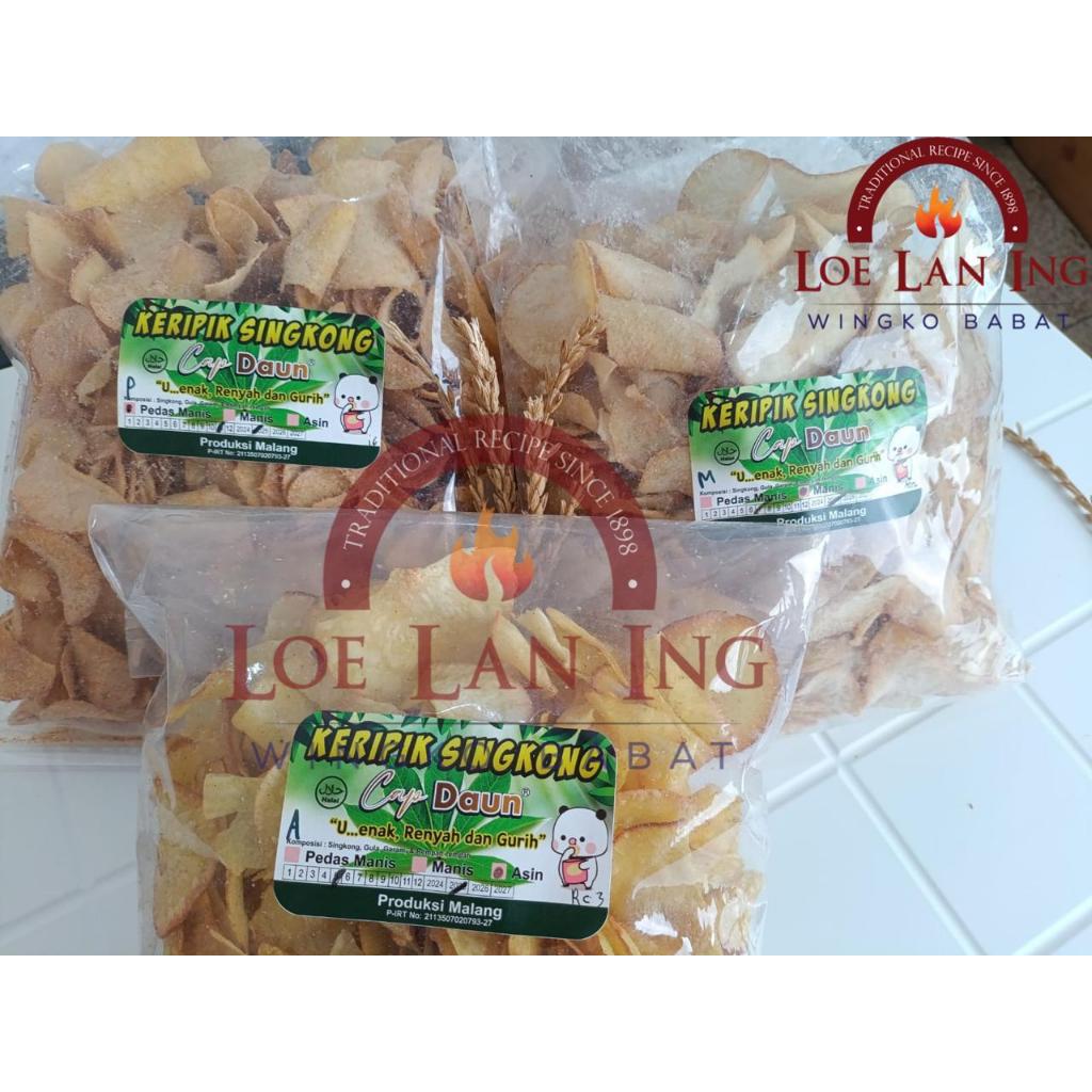 

Cap Daun, Keripik Singkong 500gr