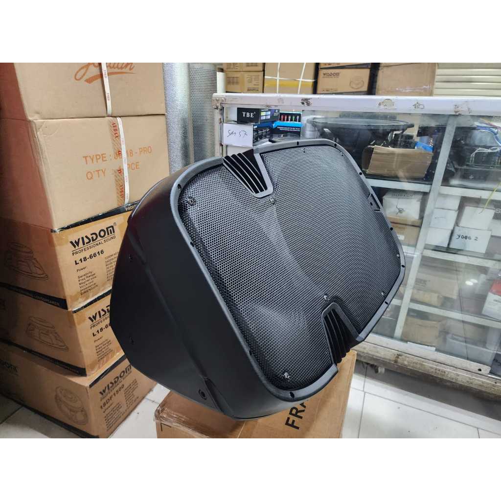 (JUAL 1 BUAH) Box Speaker Fiber Plastik 15 inch model JBL EON TIPE GB15-21 – Bahan Tebal – cocok untuk monitor