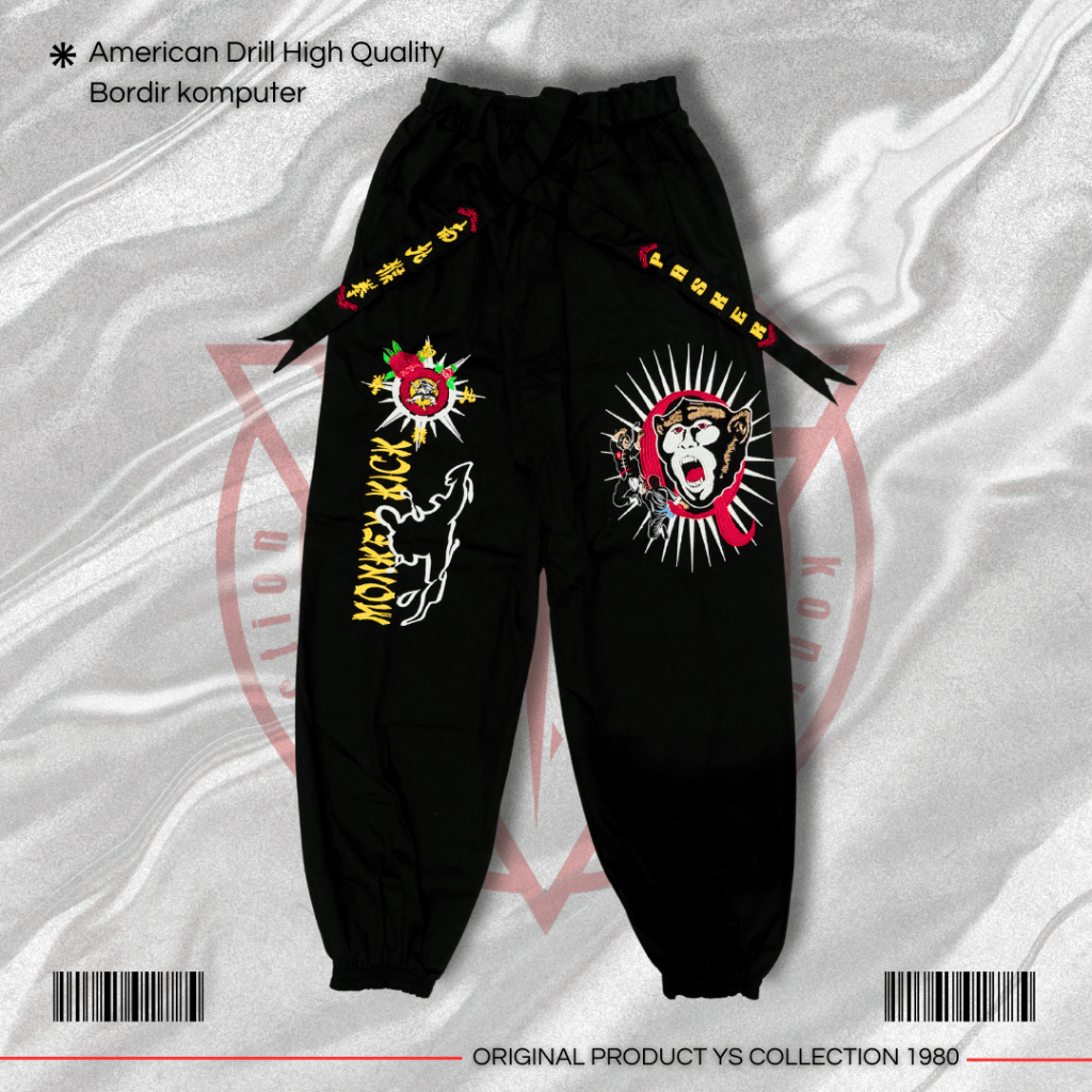 celana bordir ikspi kera sakti | celana kera sakti | celana panjang