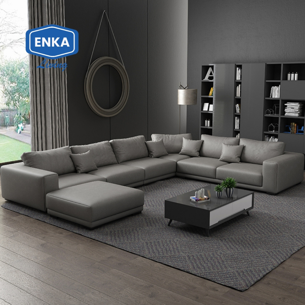 Sofa Minimalis Ruang Tamu Letter U Modern Kekinian