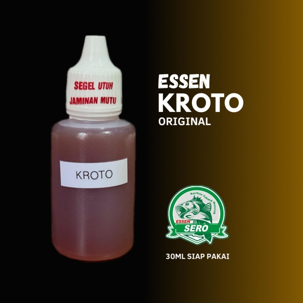 Essen Kroto/Essen Biang Amis Kroto Tanpa Campuran 30ml/Kroto Cair/Kroto Oil/Essen Sero Original