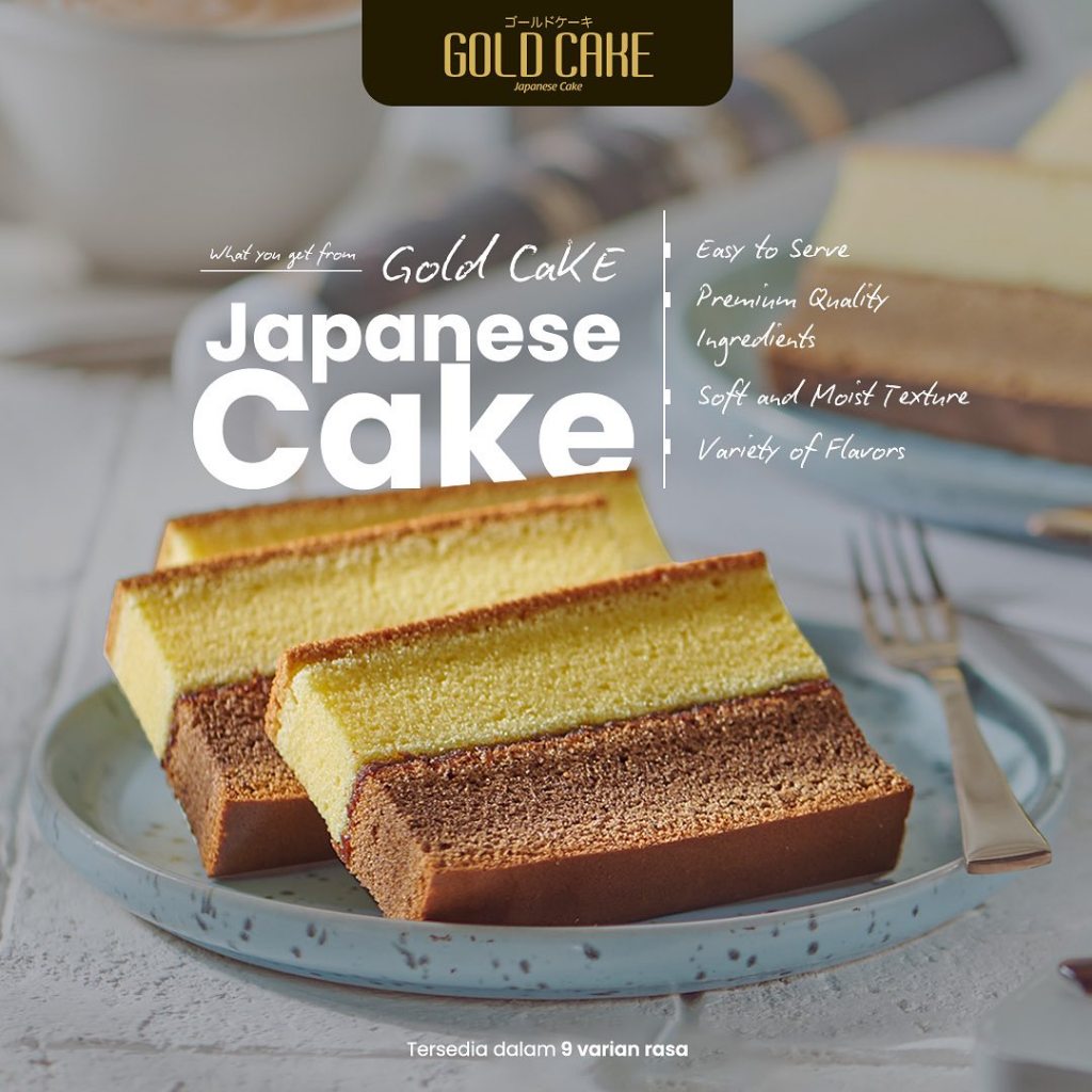 

RIOUS Gold Cake Choco Cheese - Kue Lembut Ala Jepang Original Mini 200g 9 Slice Oleh-Oleh - Kheiza Frozen Snack