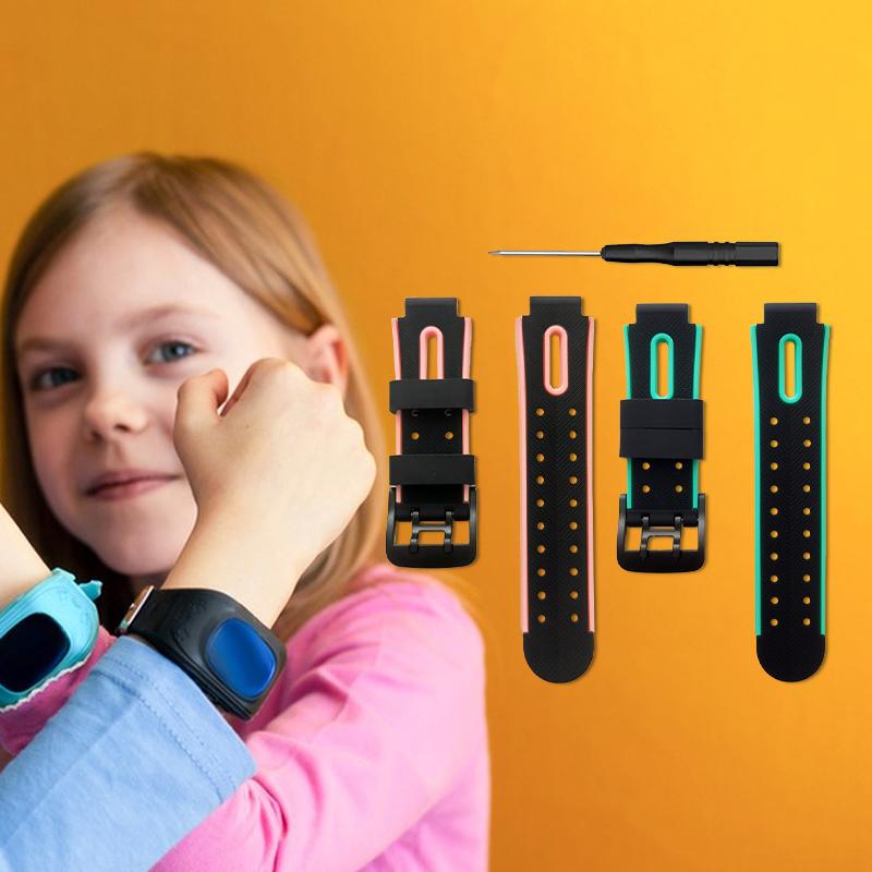 15mm Strap Tali Jam Silikon Strap Untuk Imoo Y03-Y05s-Y06-Z1-Z2-Z3-Z5-Z5a-Z6-Q1-Q2-D2 Anak Smartwatc