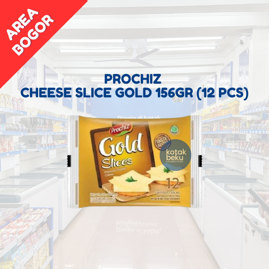 

PROCHIZ CHEESE SLICE GOLD 156GR (12 PCS)