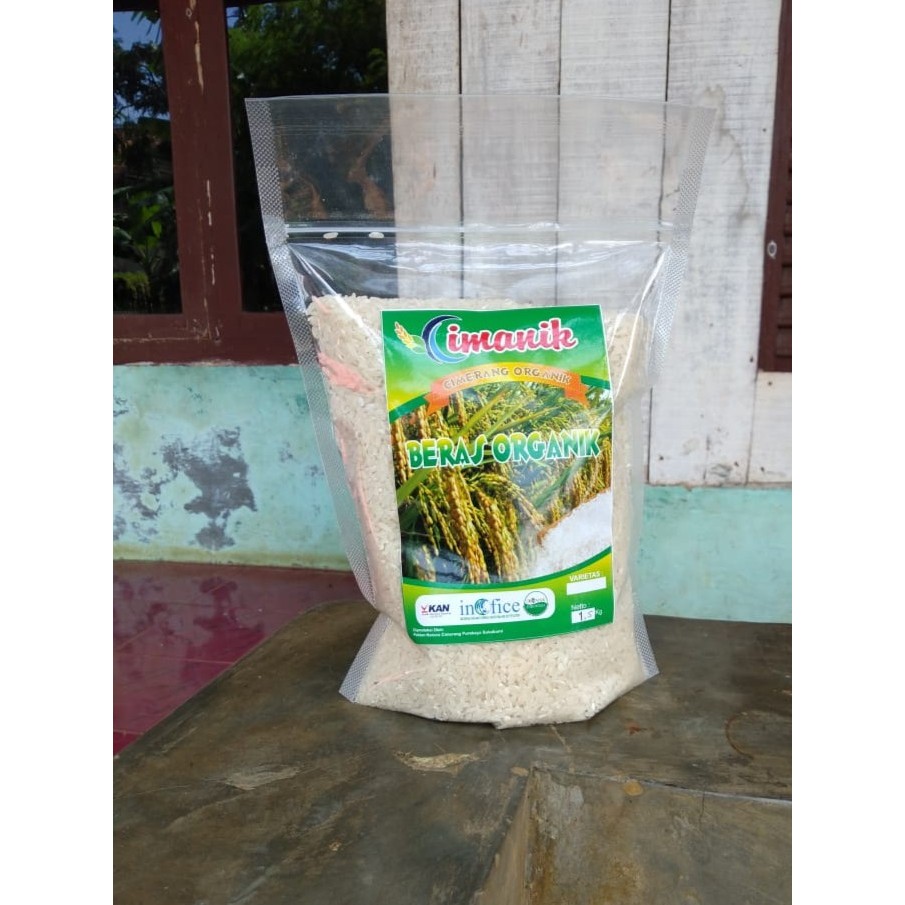 

Organic Rice White Beras Organik Putih Beras Organik Cimanik 1 kg